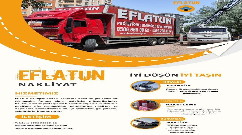 Cover photo of Kayseri EFLATUN Evden Eve Nakliyat | Kayseri Ev & Ofis Nakliye & taşıma asansör kiralama asansörlü nakliyat kayseri